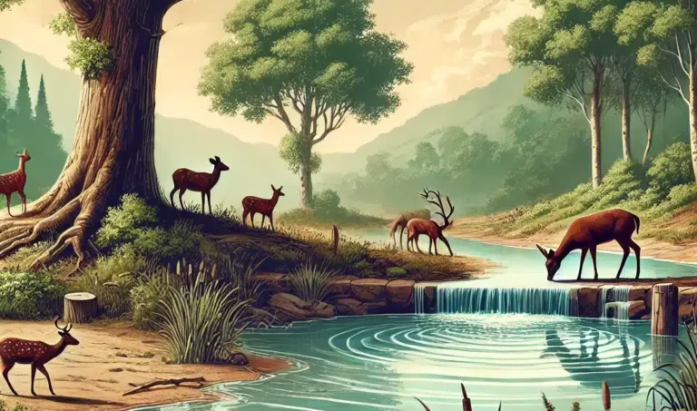 water for deer